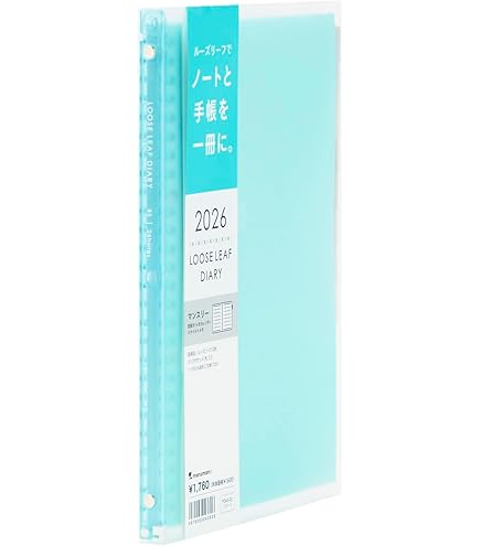 Amazon.co.jp: マルマン 手帳 2026 スケジュール帳 ノートデダイアリー